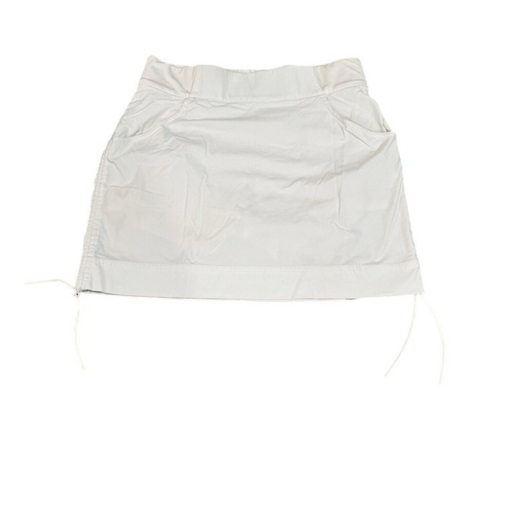 Columbia Skort Womens Size M White Stretch Pockets Built-In like new